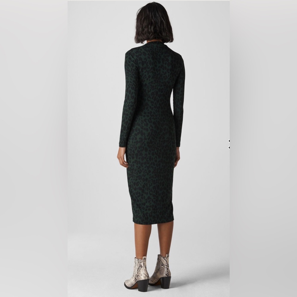 Philosophy Dark Green Long Sleeve Dress - Picture 3 of 4